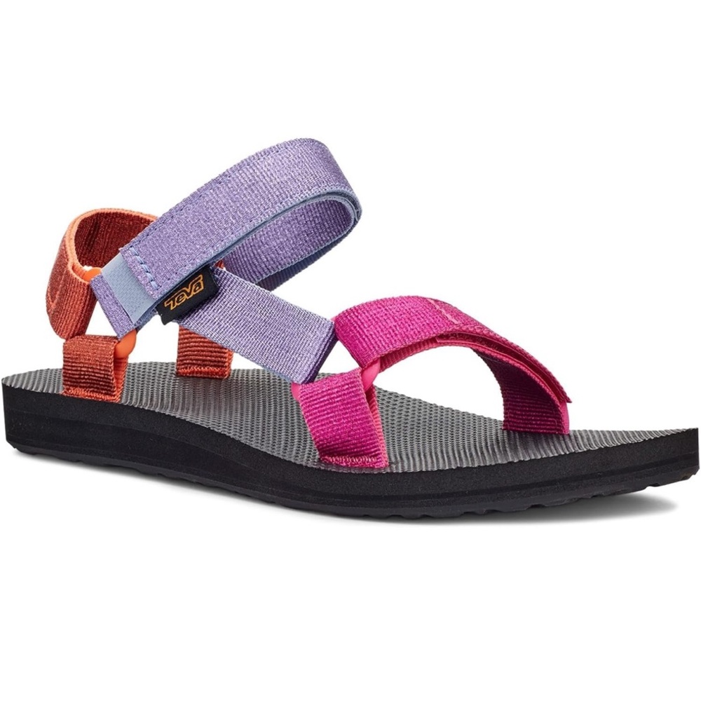NWT Teva Women's Original Universal Sandal, metallic 7